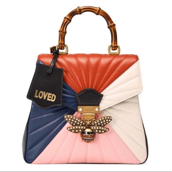 gucci bag with bee clasp